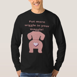 Camiseta Bobo Dachshund Wiener Cachorro legal Doxie Wiggle