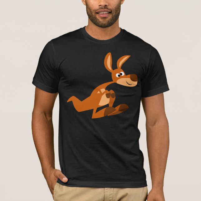 Camiseta Bobo de desenho animado canguru T-shirt (Frente)