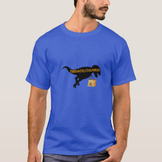 Camiseta Bobo De Dinossauro De Halloween De Truque Ou Treat