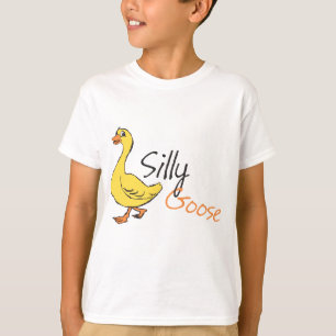 Camiseta Bobo Desenhado de Mão Amarelo - Caricatura de Gan