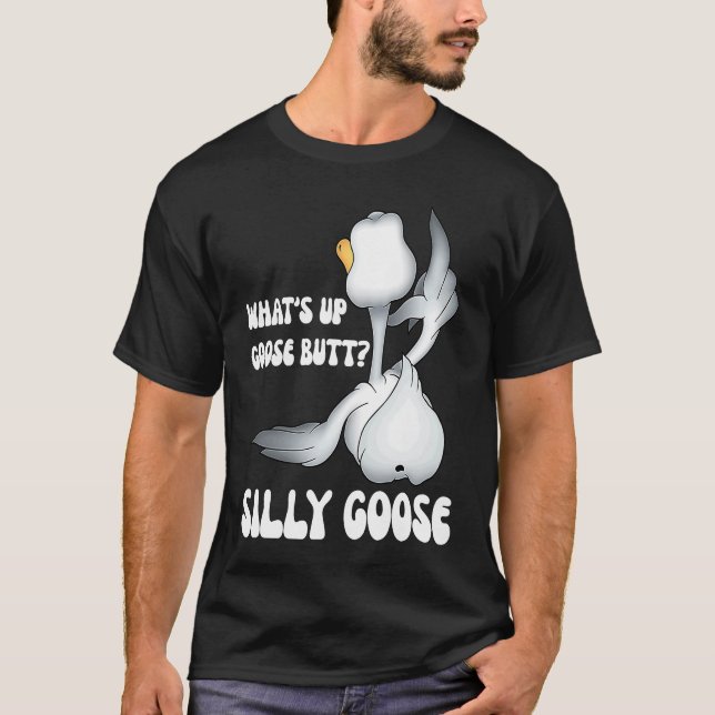 Camiseta Bobo ganso com Bumbum ganso (Frente)