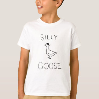 Camiseta Bobo Goose Engraçado Tee