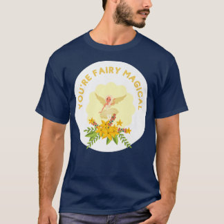 Camiseta Bobo Mágico De Fada Para Ventiladores De Fada