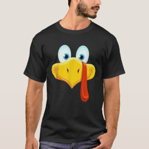 Camiseta Bobo Turquia Enfrenta Peregrino Fodoroso Tanksgivi