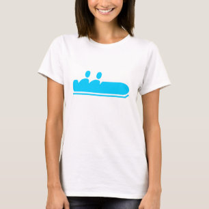 Camiseta Bobsled - Azul-Céu