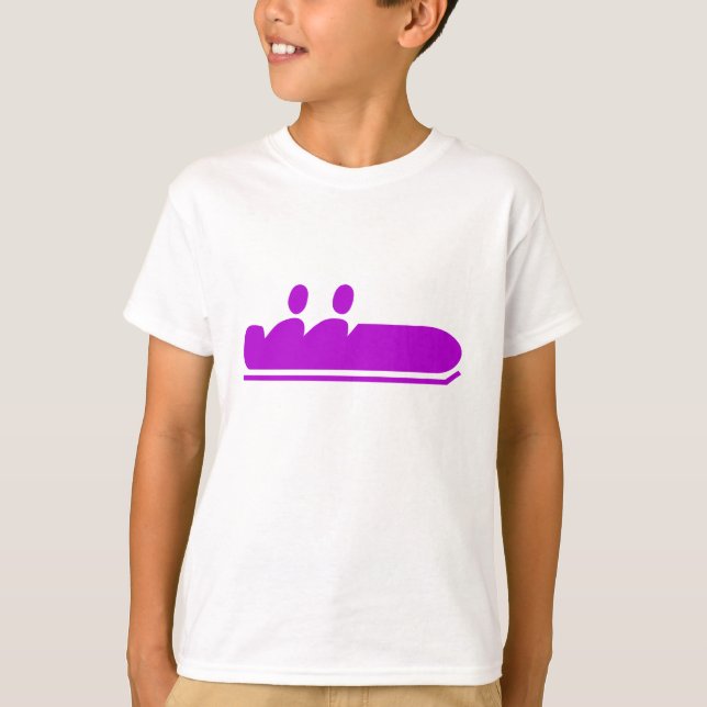 Camiseta Bobsled - Roxo (Frente)