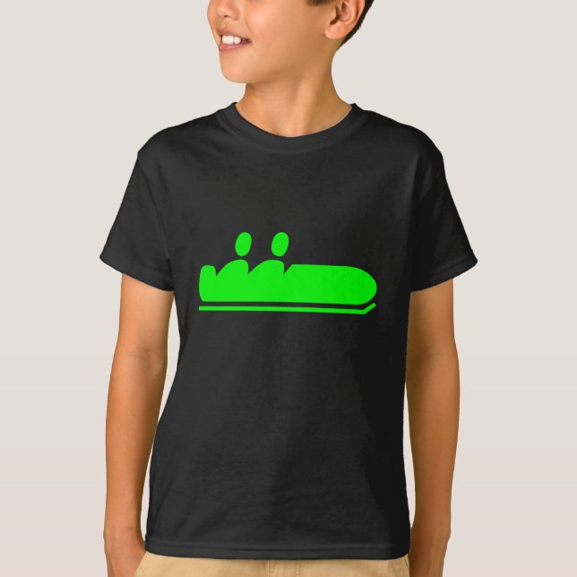 Camiseta Bobsled - Verde (Frente)