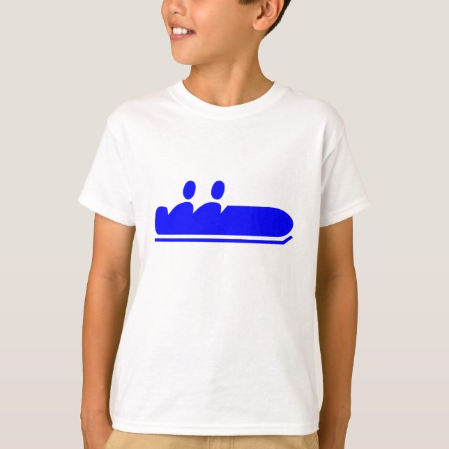Camiseta Bobsleigh - azul (Frente)