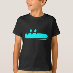 Camiseta Bobsleigh - ciano