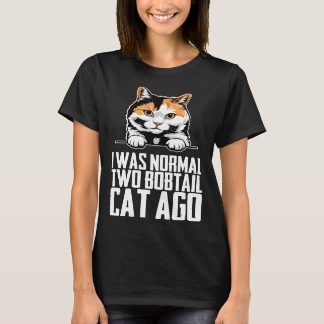 Camiseta Bobtail  Bobtail cats  Bobtail mom  4 (Frente)