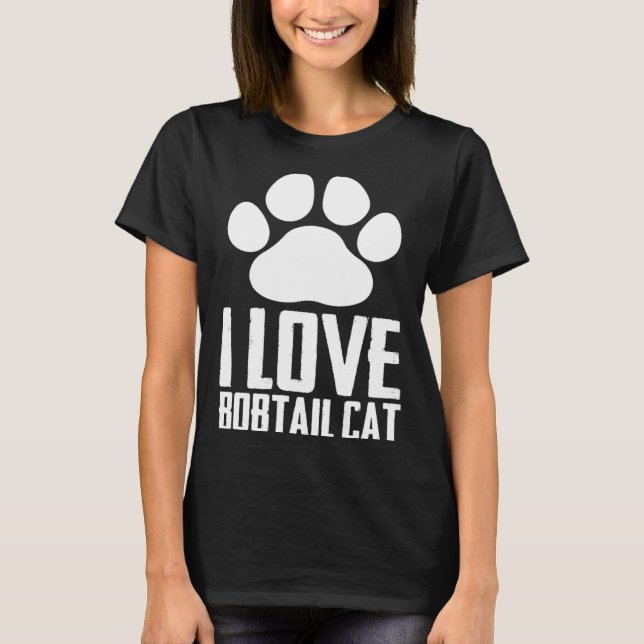 Camiseta Bobtail cat  Bobtail  Bobtail kitten  7 (Frente)