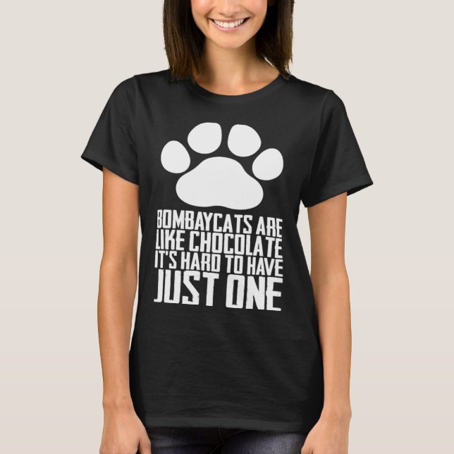 Camiseta Bobtail gato Bobtail mãe (Frente)