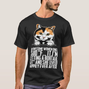 Camiseta Bobtail  Gato Bobtail  Mãe Bobtail