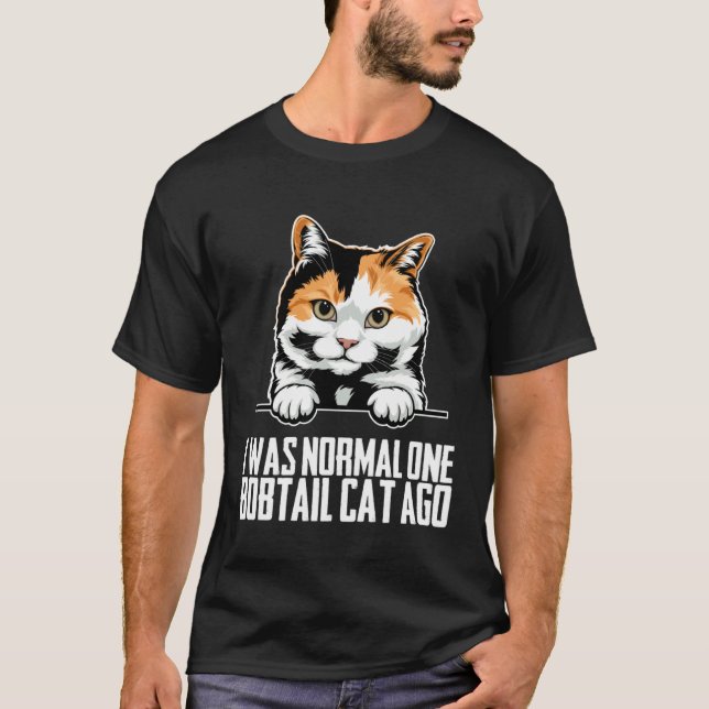 Camiseta Bobtail  Gato Bobtail  Mãe Bobtail  5 (Frente)