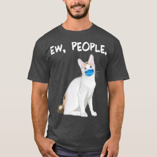 Camiseta Bobtail japonês Pessoas engraçadas Visto de gato
