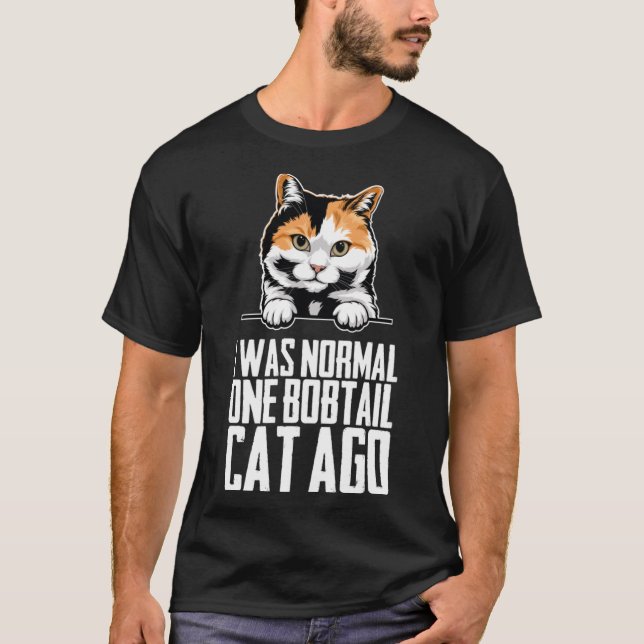 Camiseta Bobtail kitten Bobtail mãe Bobtail pai 5 (Frente)