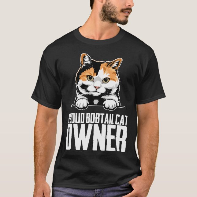 Camiseta Bobtail kittens  Bobtail mom  Bobtail dad  1 (Frente)