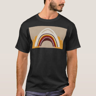 Camiseta boca aberta do tubarão