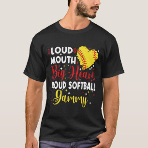 Camiseta Boca Alta Grande Coração Orgulhoso Dia das Mães So