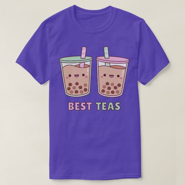 Camiseta Boca-Boca-Boca-Gelada, Tea Best Teas Pun (Frente do Design)
