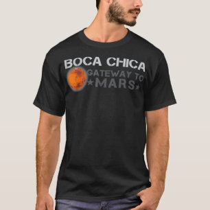Camiseta Boca Chica O Gateway To Mars - Ocupa O Red Pl