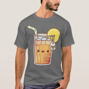 Camiseta Boca de chá de limão com gelo