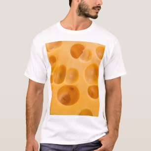 Camiseta Boca de queijo isolada, design adorável