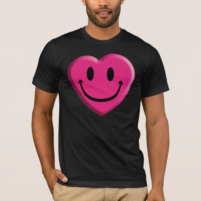 Camiseta Boca grande do coração (Frente)