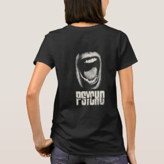 Camiseta Boca Gritando Psycho, Filme de Terror Vin