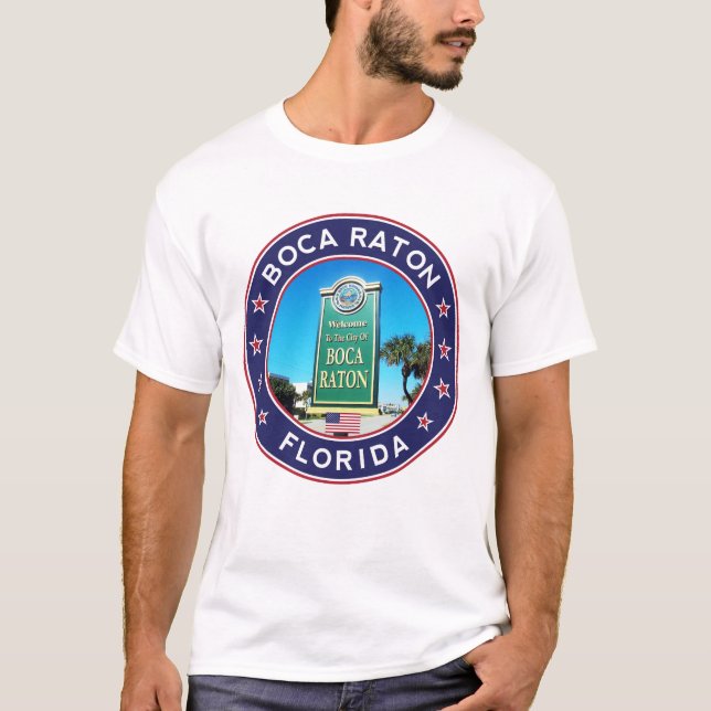 Camiseta Boca Raton, Florida (Frente)