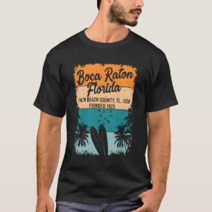 Camiseta Boca Raton Florida Fl E