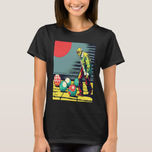 Camiseta Bocce Ball Bocce Bocce Bocce Apreciação Pop Bocce