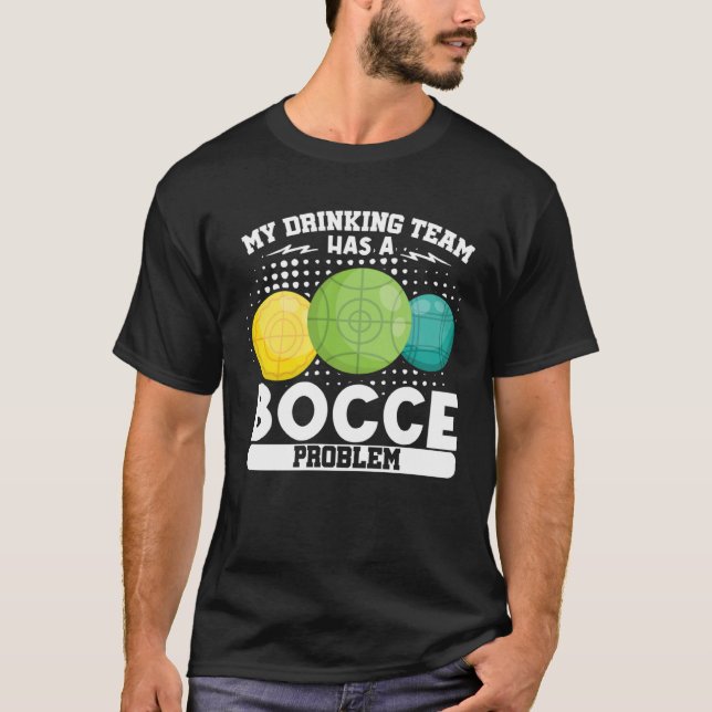 Camiseta Bocce Ball Bocce Player  1 (Frente)