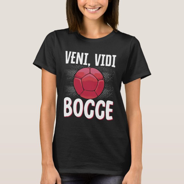 Camiseta Bocce Ball Bocce Player  11 (Frente)