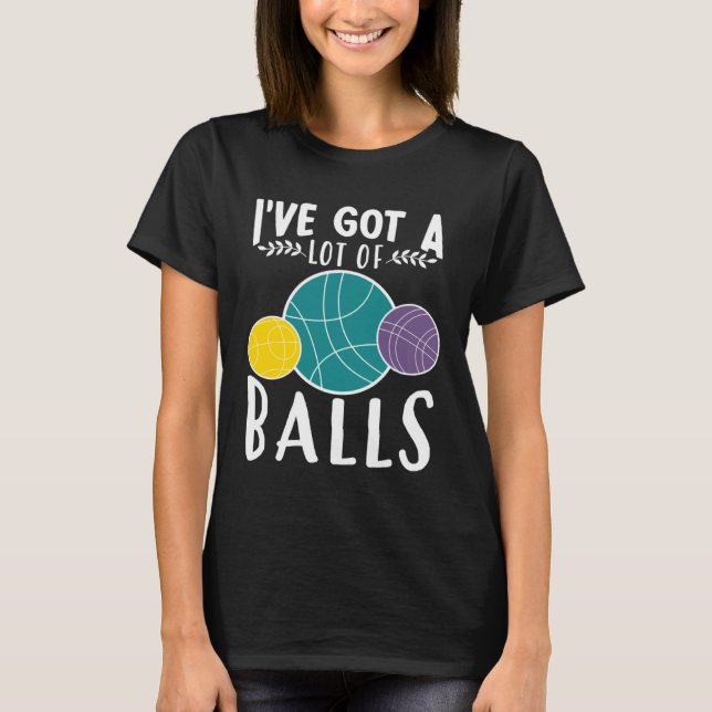 Camiseta Bocce Ball Bocce Player  19 (Frente)