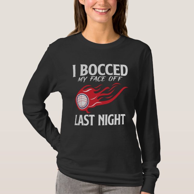 Camiseta Bocce Ball Bocce Player 2 (Frente)