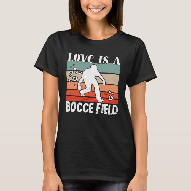 Camiseta Bocce Ball Bocce Player  23 (Frente)