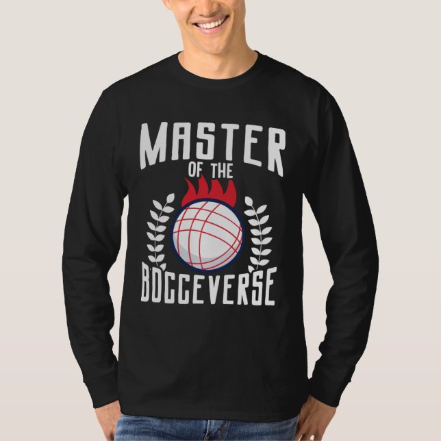 Camiseta Bocce Ball Bocce Player  3 (Frente)