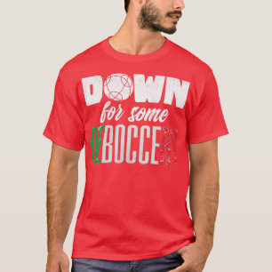 Camiseta Bocce Ball Player Boules Bocce Bocce Para Alguns D
