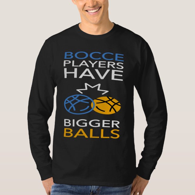 Camiseta Bocce Ball Player Bowling  1 (Frente)