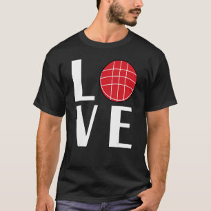 Camiseta Bocce Ball Player LOVE