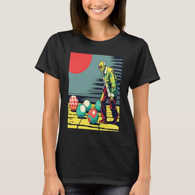 Camiseta Bocce Ball Retirement Appreciation Pop Bocce Ball  (Frente)