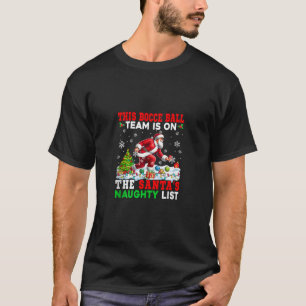 Camiseta Bocce Ball Team está no Natal do Papai noel Li