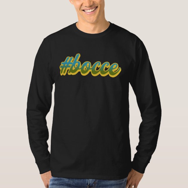 Camiseta bocce   Bocce Ball (Frente)