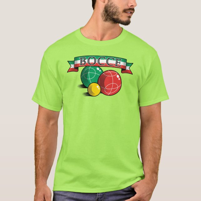 Camiseta Bocce na bandeira (Frente)