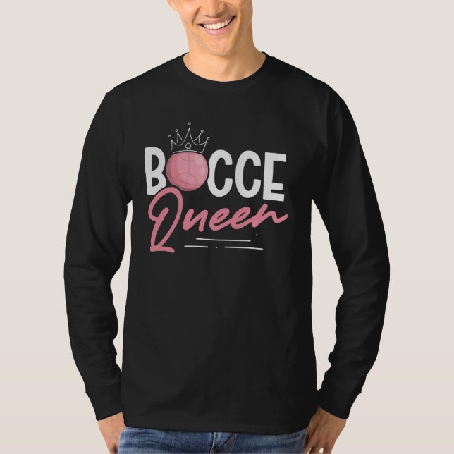 Camiseta Bocce Queen Bocce Ball (Frente)