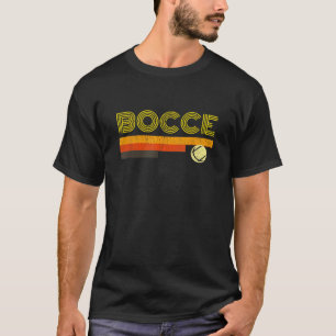 Camiseta Bocce Retro Vintage 70 Homens Mulheres Presentes B