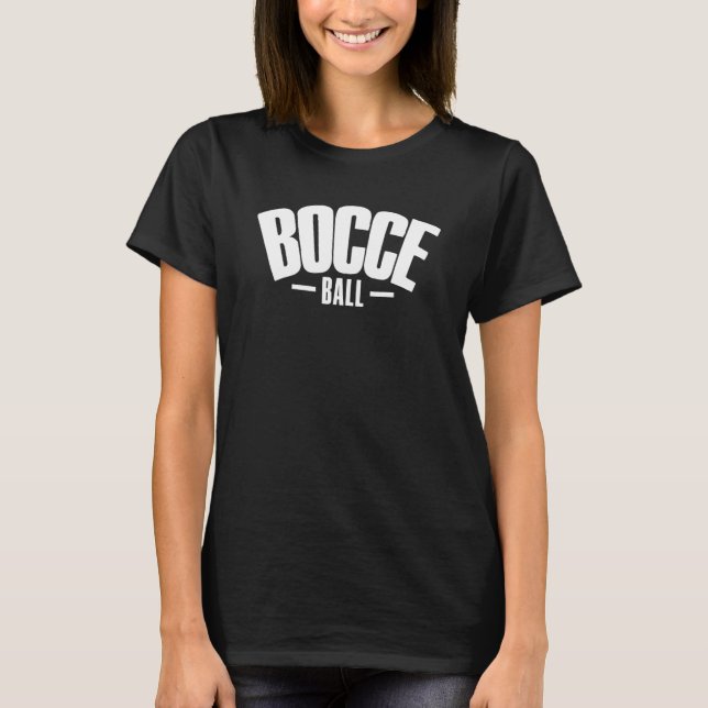Camiseta Bocce Saying Bocce Ball With Jack Bocci Game Bocce (Frente)