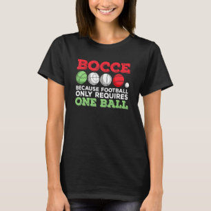 Camiseta Boccia Italiana Para Um Jogador de Bola Bocce 1