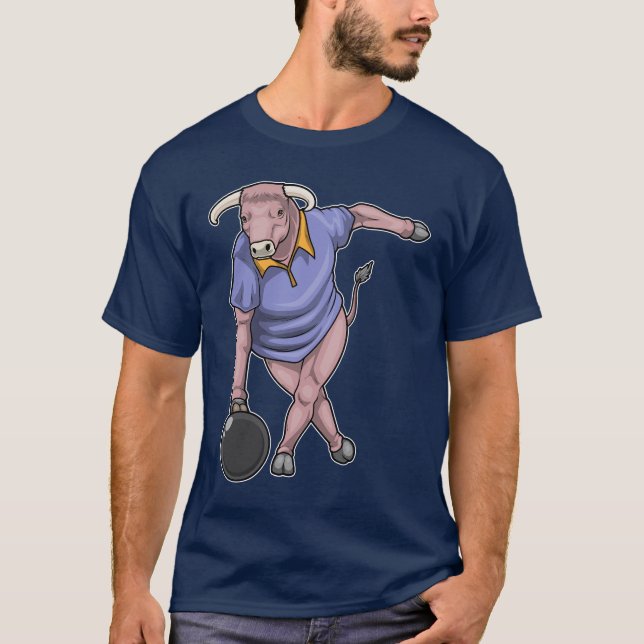 Camiseta Bocha de Boliche Bola de boliche (Frente)